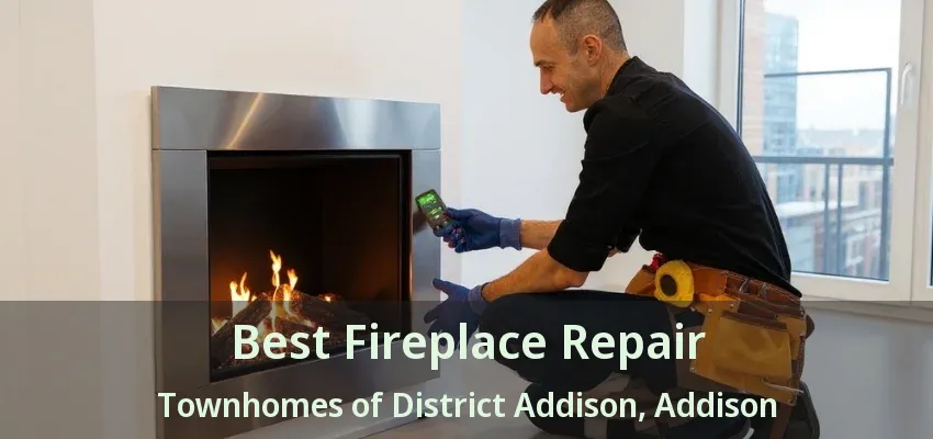 Best Fireplace Repair Townhomes of District Addison, Addison - TX