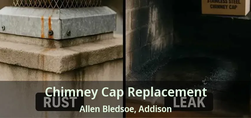 Chimney Cap Replacement Allen Bledsoe, Addison - TX