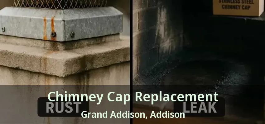 Chimney Cap Replacement Grand Addison, Addison - TX