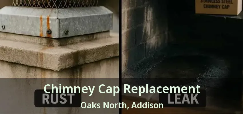 Chimney Cap Replacement Oaks North, Addison - TX