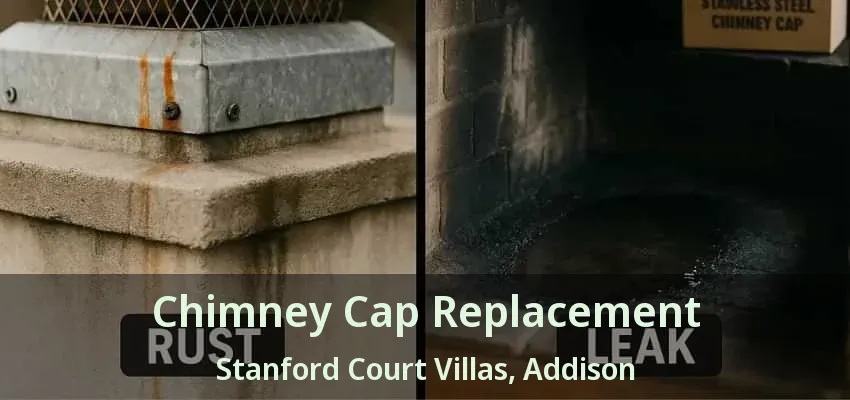 Chimney Cap Replacement Stanford Court Villas, Addison - TX