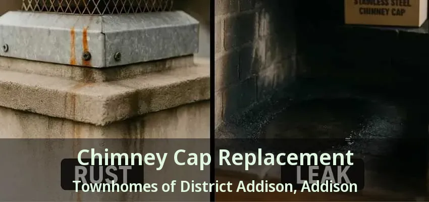 Chimney Cap Replacement Townhomes of District Addison, Addison - TX