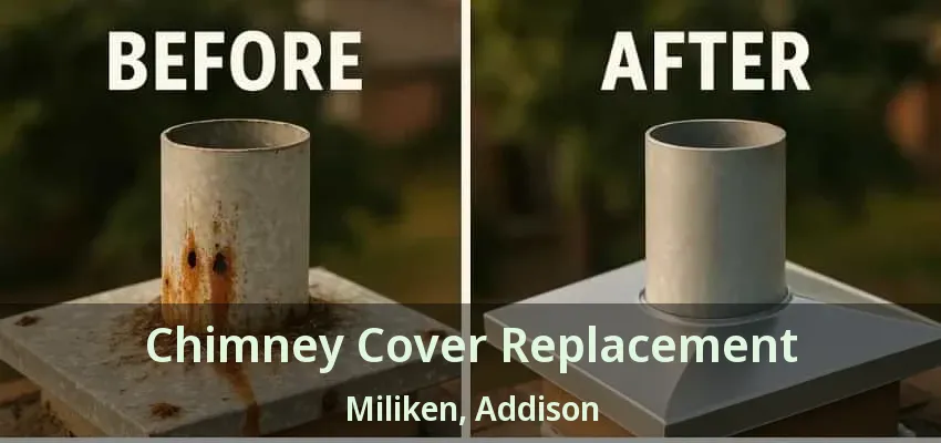 Chimney Cover Replacement Miliken, Addison - TX