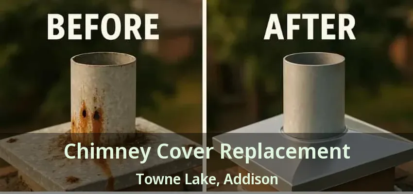 Chimney Cover Replacement Towne Lake, Addison - TX