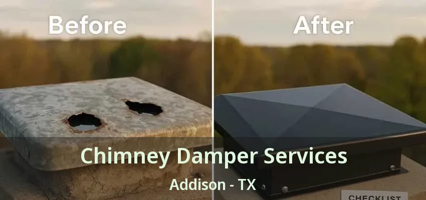 Chimney Damper Services Addison - TX