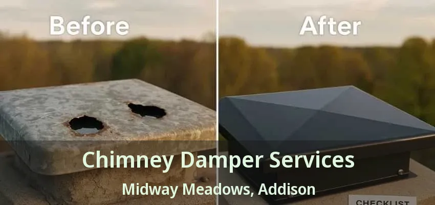 Chimney Damper Services Midway Meadows, Addison - TX