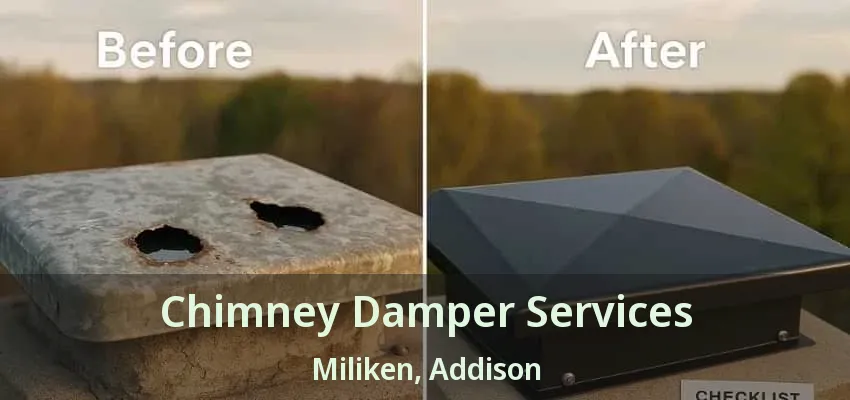 Chimney Damper Services Miliken, Addison - TX