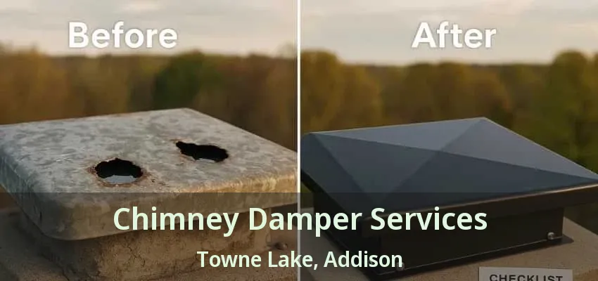 Chimney Damper Services Towne Lake, Addison - TX