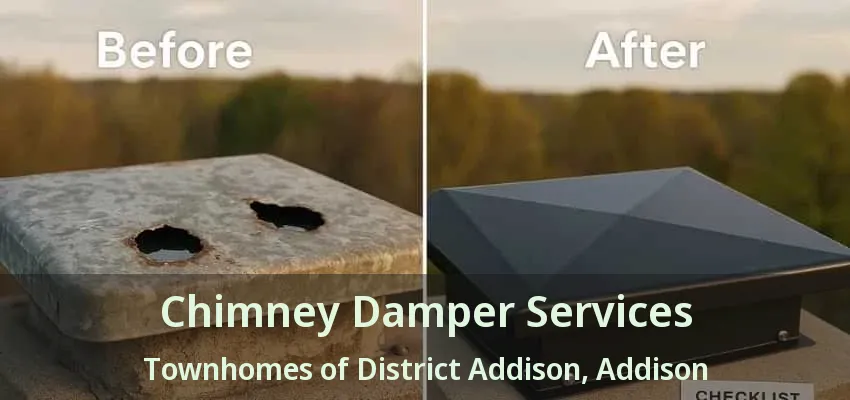 Chimney Damper Services Townhomes of District Addison, Addison - TX