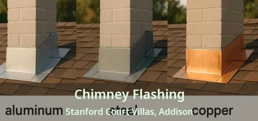 Chimney Flashing Stanford Court Villas, Addison - TX