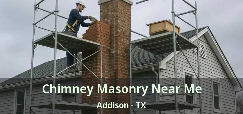 Chimney Masonry Near Me Addison - TX