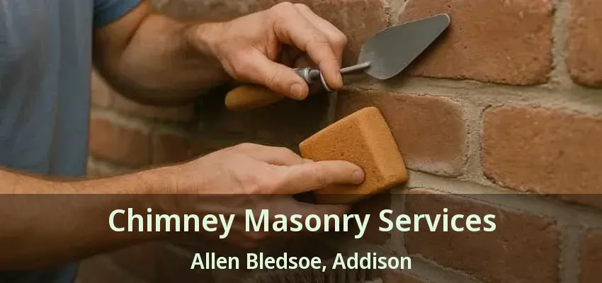Chimney Masonry Services Allen Bledsoe, Addison - TX