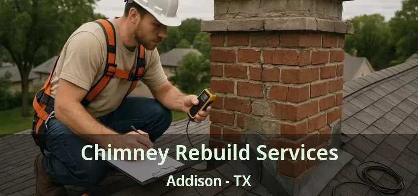 Chimney Rebuild Services Addison - TX