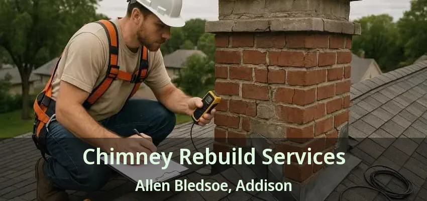 Chimney Rebuild Services Allen Bledsoe, Addison - TX