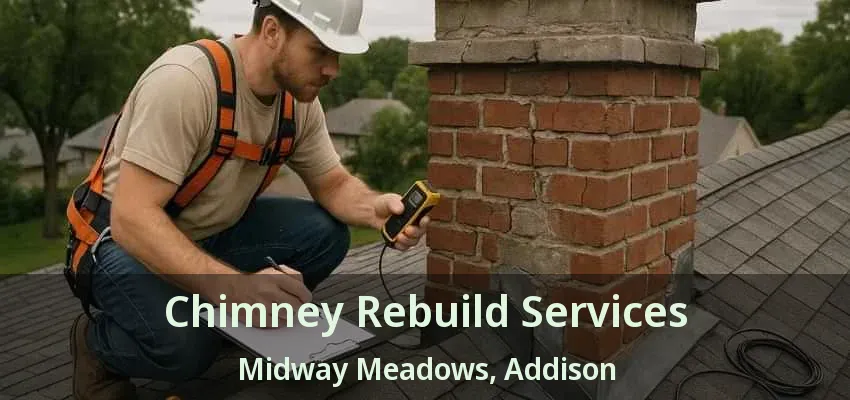 Chimney Rebuild Services Midway Meadows, Addison - TX