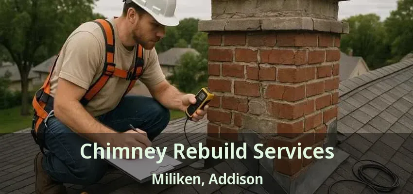Chimney Rebuild Services Miliken, Addison - TX