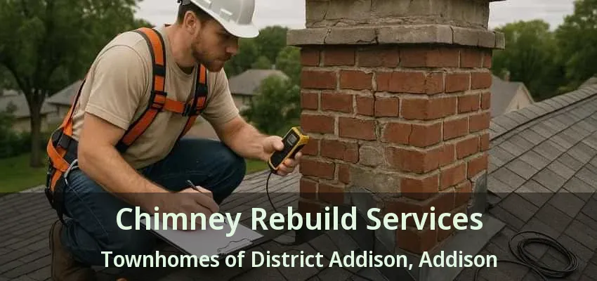 Chimney Rebuild Services Townhomes of District Addison, Addison - TX