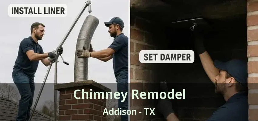 Chimney Remodel Addison - TX