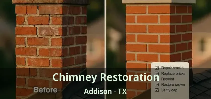 Chimney Restoration Addison - TX