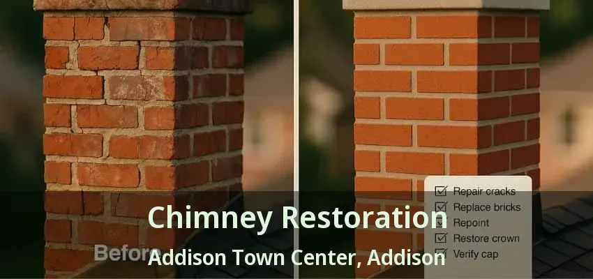 Chimney Restoration Addison Town Center, Addison - TX