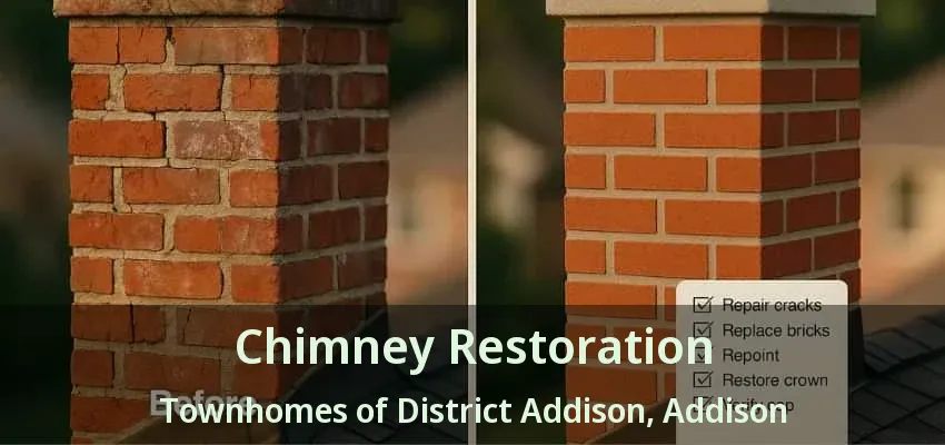 Chimney Restoration Townhomes of District Addison, Addison - TX