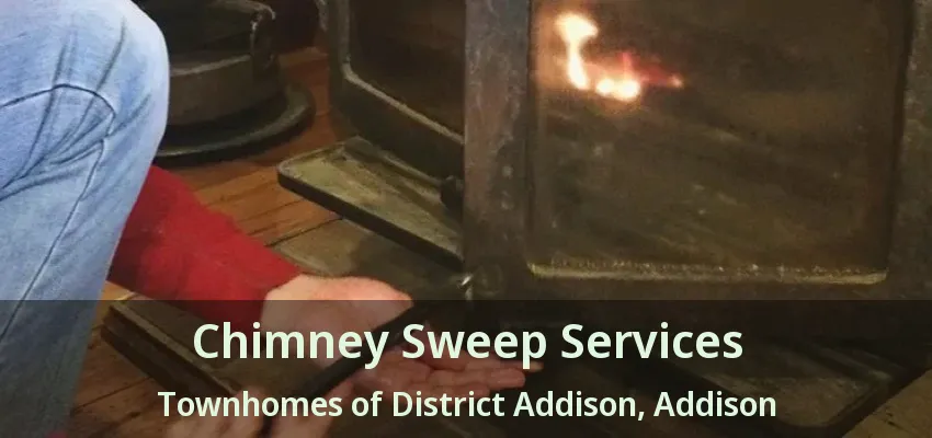 Chimney Sweep Services Townhomes of District Addison, Addison - TX