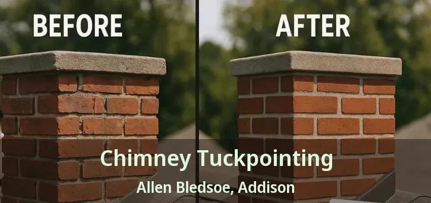Chimney Tuckpointing Allen Bledsoe, Addison - TX