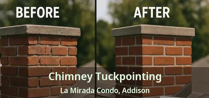 Chimney Tuckpointing La Mirada Condo, Addison - TX