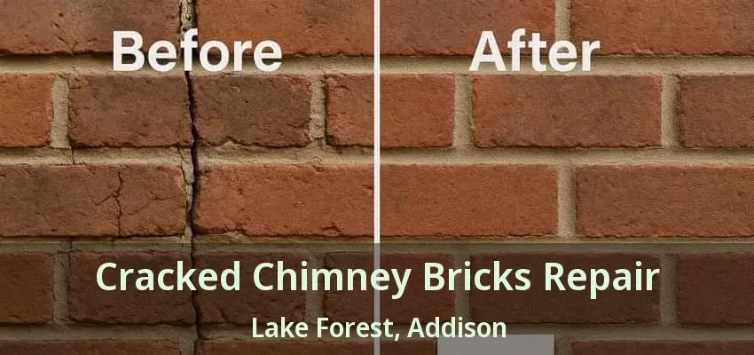 Cracked Chimney Bricks Repair Lake Forest, Addison - TX