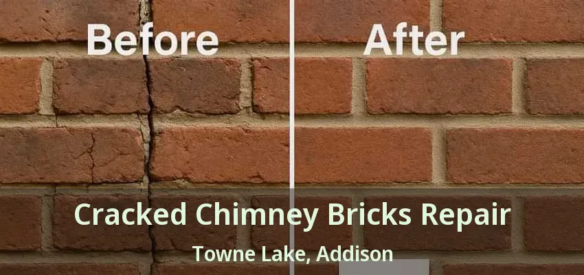 Cracked Chimney Bricks Repair Towne Lake, Addison - TX