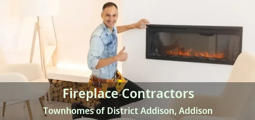 Fireplace Contractors Townhomes of District Addison, Addison - TX