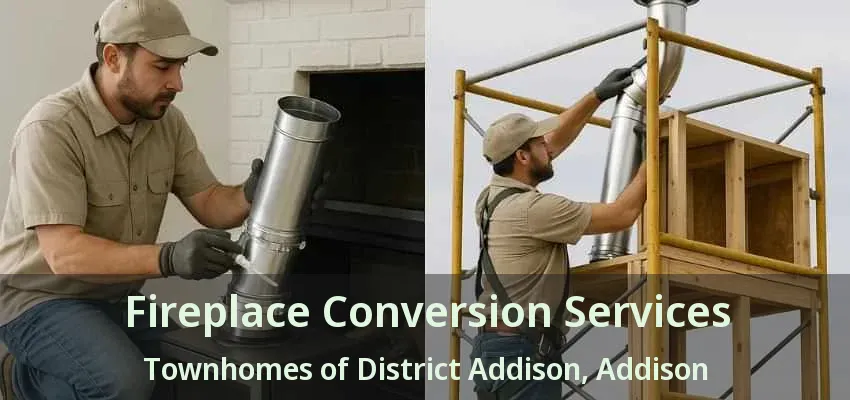 Fireplace Conversion Services Townhomes of District Addison, Addison - TX