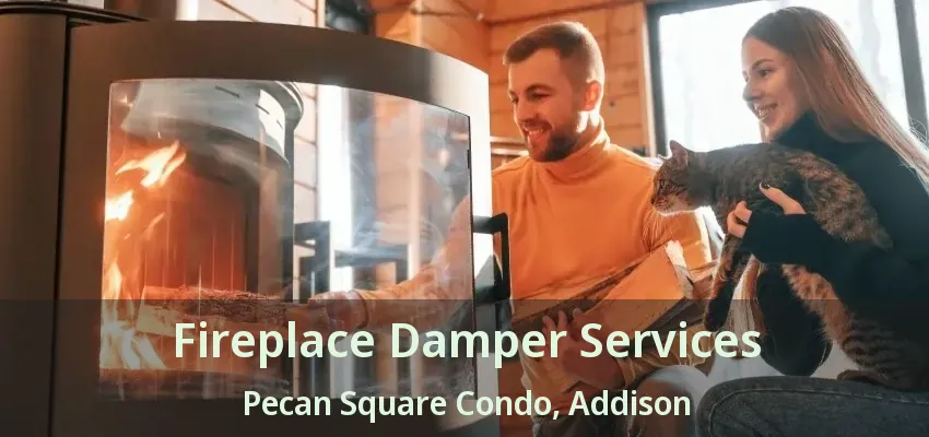 Fireplace Damper Services Pecan Square Condo, Addison - TX