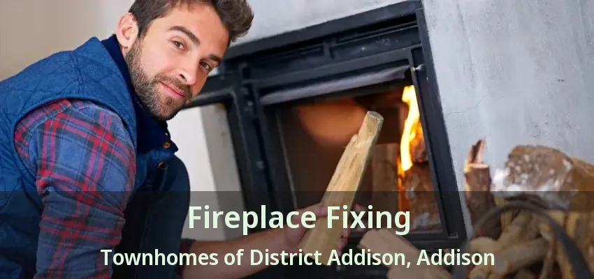 Fireplace Fixing Townhomes of District Addison, Addison - TX