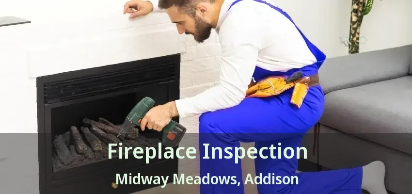 Fireplace Inspection Midway Meadows, Addison - TX