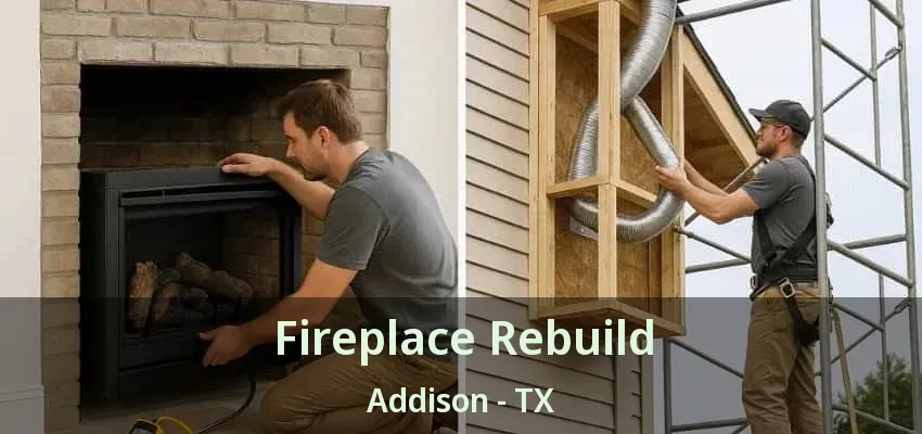 Fireplace Rebuild Addison - TX