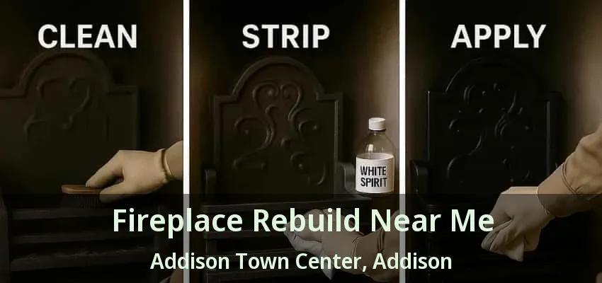 Fireplace Rebuild Near Me Addison Town Center, Addison - TX