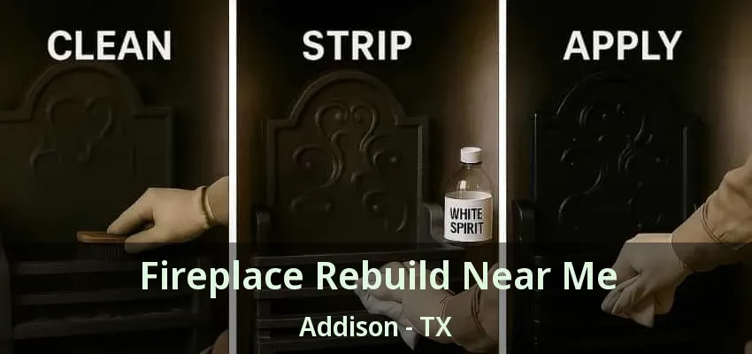 Fireplace Rebuild Near Me Addison - TX