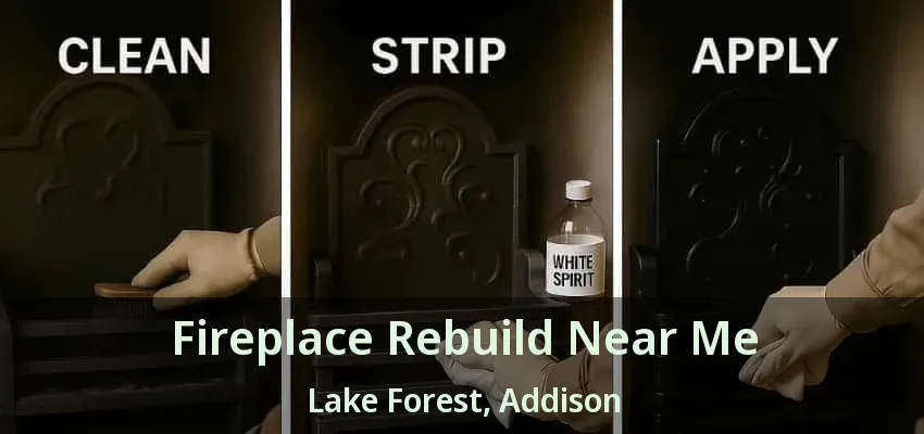 Fireplace Rebuild Near Me Lake Forest, Addison - TX