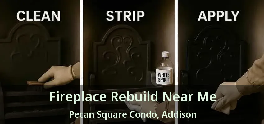 Fireplace Rebuild Near Me Pecan Square Condo, Addison - TX