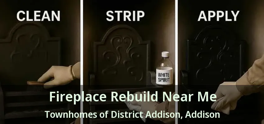 Fireplace Rebuild Near Me Townhomes of District Addison, Addison - TX