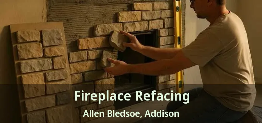Fireplace Refacing Allen Bledsoe, Addison - TX