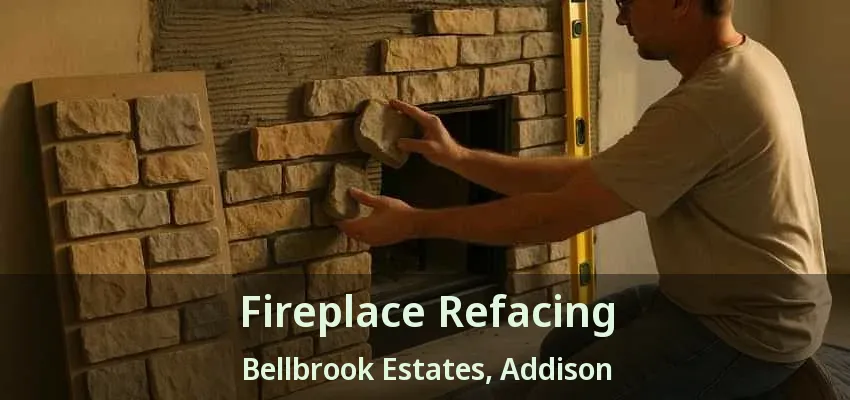 Fireplace Refacing Bellbrook Estates, Addison - TX