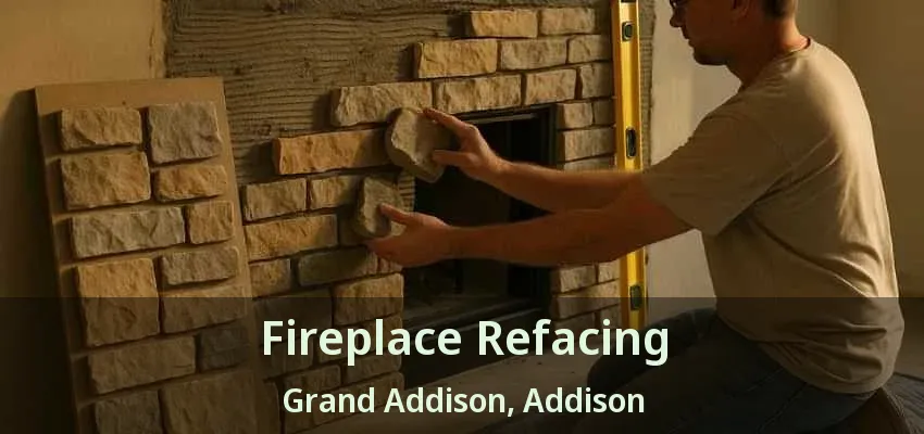 Fireplace Refacing Grand Addison, Addison - TX