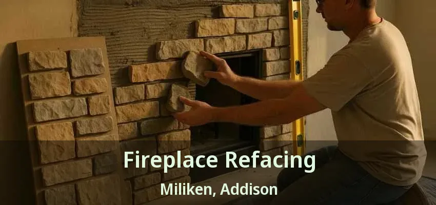 Fireplace Refacing Miliken, Addison - TX