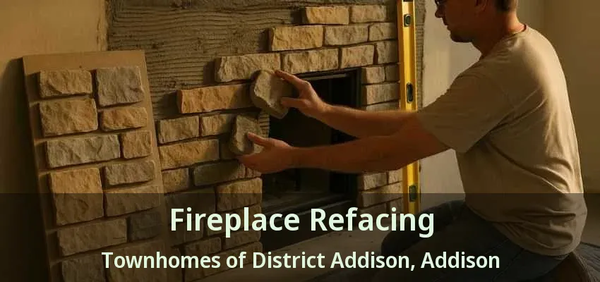 Fireplace Refacing Townhomes of District Addison, Addison - TX