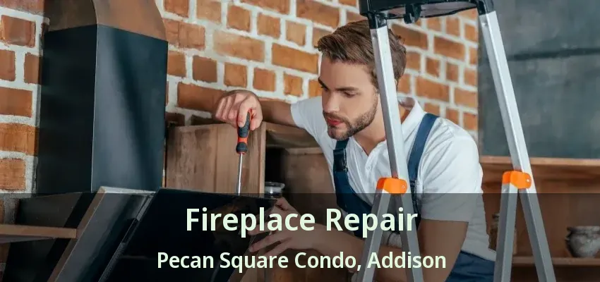 Fireplace Repair Pecan Square Condo, Addison - TX