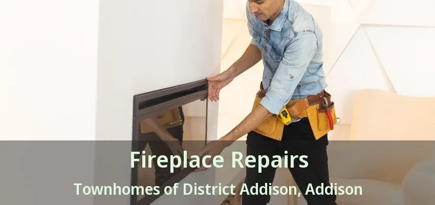 Fireplace Repairs Townhomes of District Addison, Addison - TX