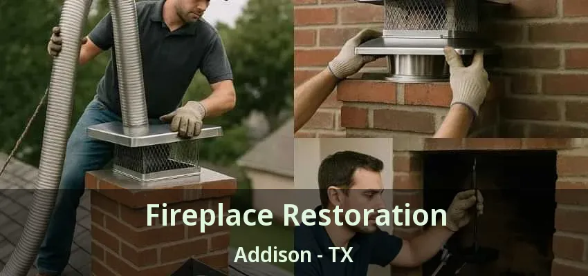 Fireplace Restoration Addison - TX