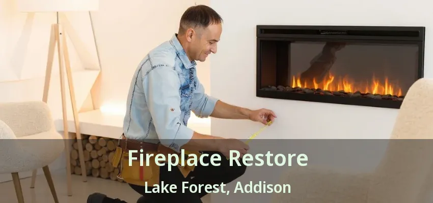 Fireplace Restore Lake Forest, Addison - TX